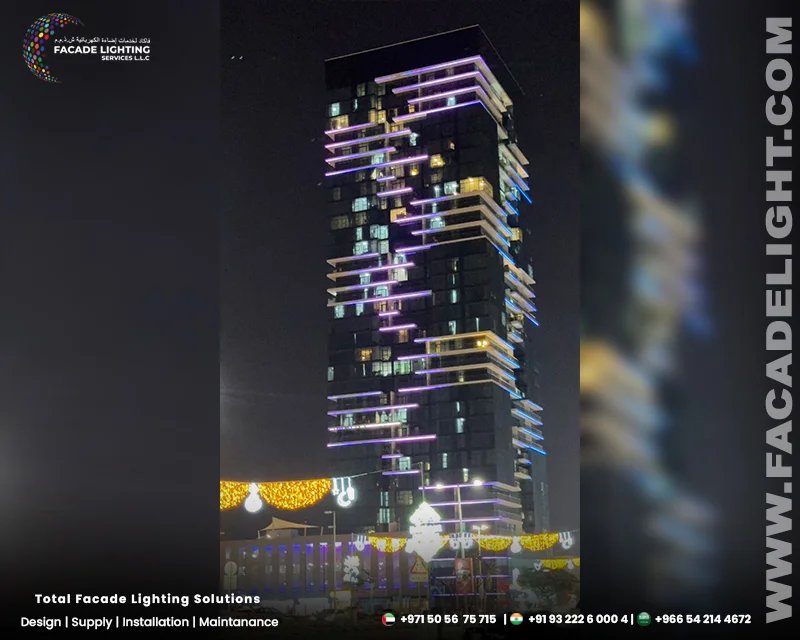 al naeem tower exteriors lightings