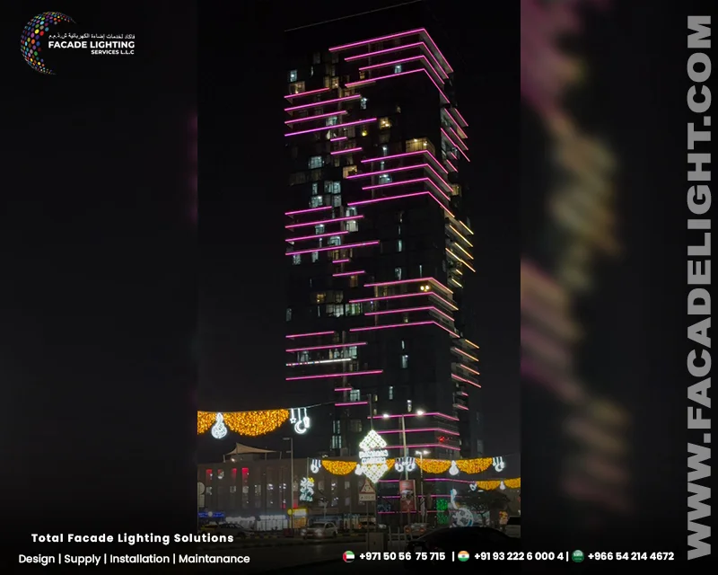 al naeem tower exteriors lights