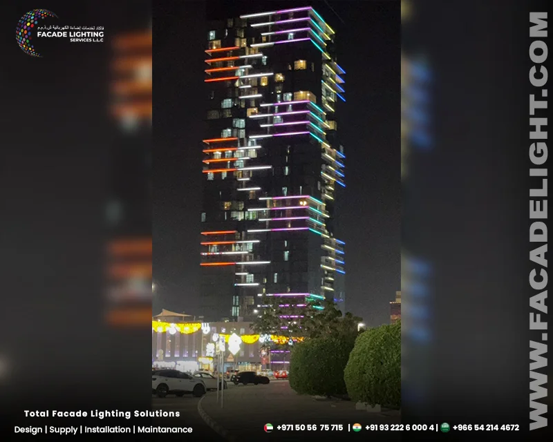 al naeem tower exterior lighting
