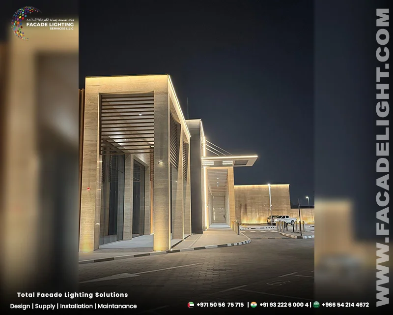 aztec facade light dubai