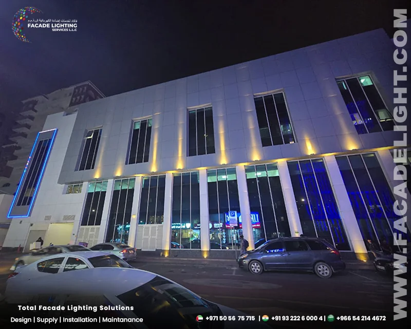 facade lightings nmc hospital