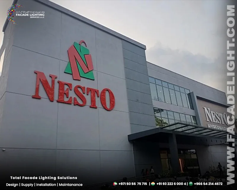 nesto tirur facade lighting