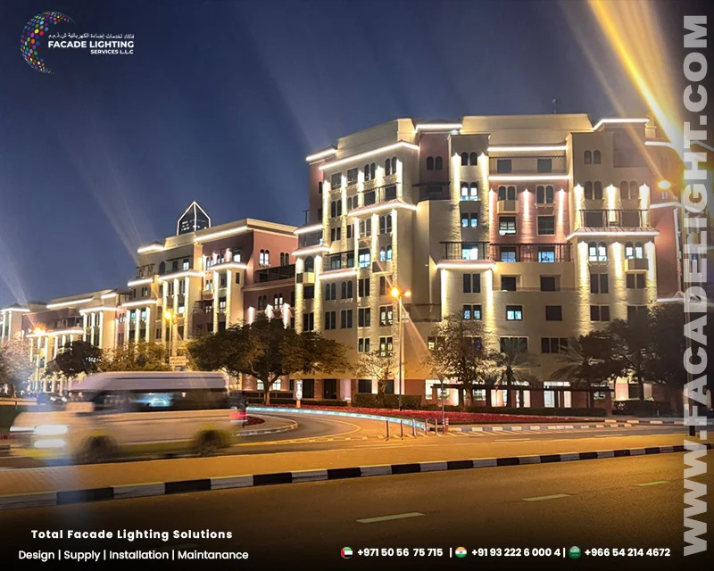 lbn sina facade lightings