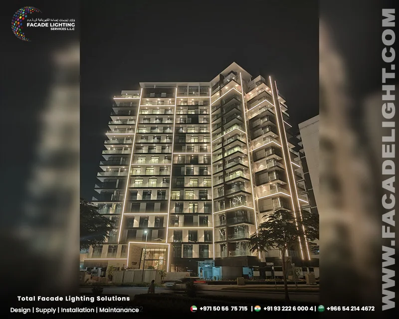 vezul residence facade light