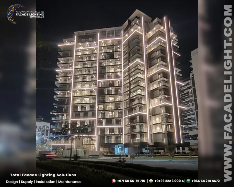 vezul residence facade lightings
