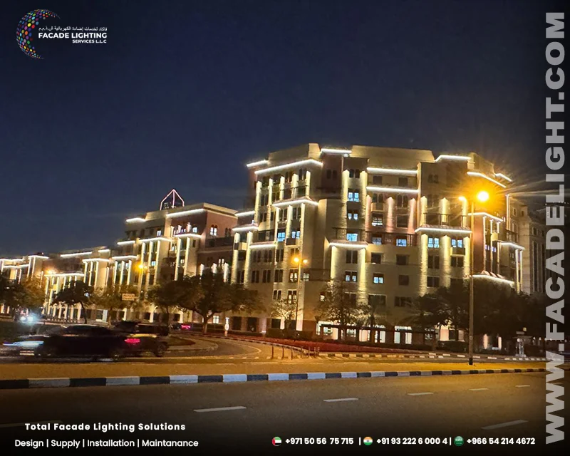 lbn sina facade lights