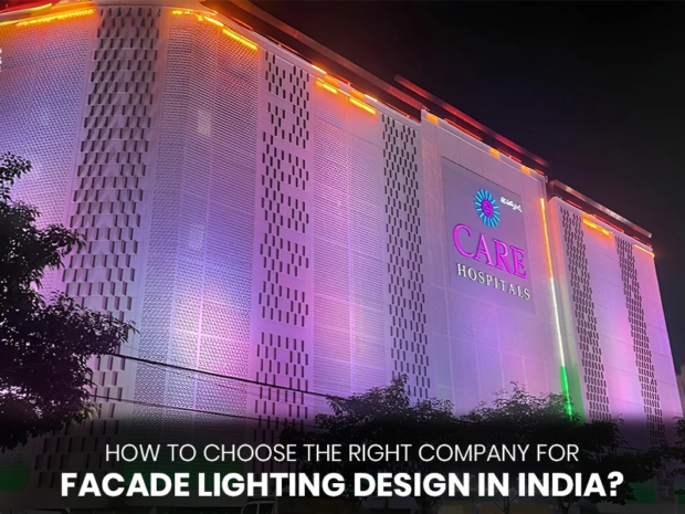 facade lighting design india