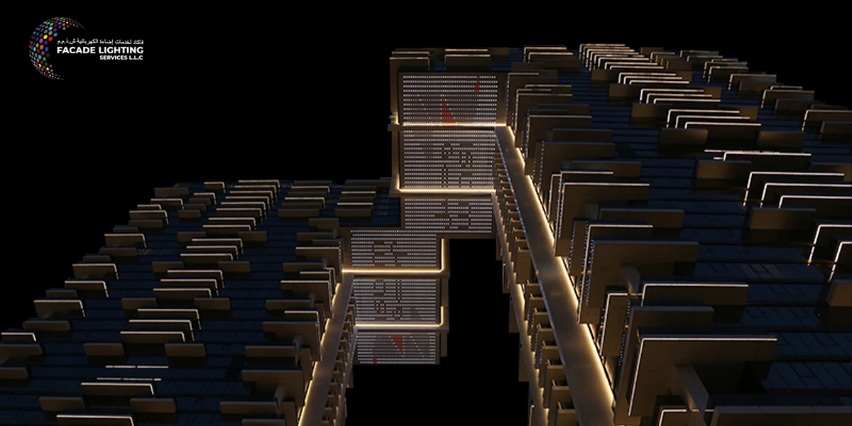 media facade lights saudi arabia