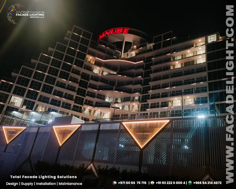 facade lighting gemz by danube