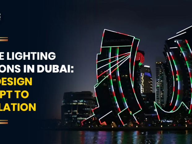 facade lighting solutions dubai