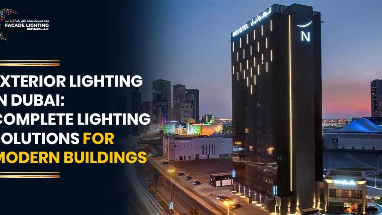 exterior lighting dubai